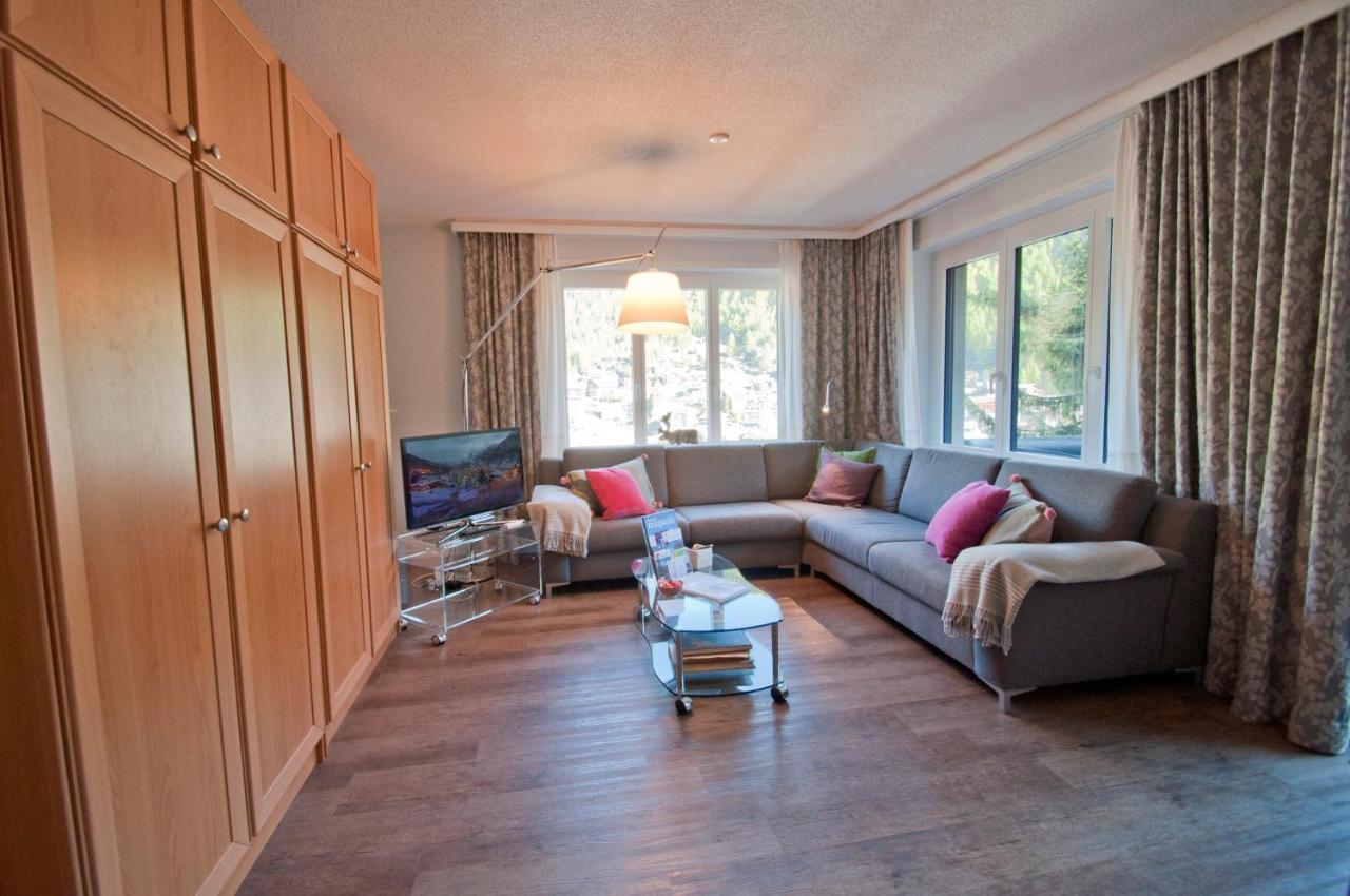 Haus Bodmen C, Apartment Edelweiss Zermatt Dış mekan fotoğraf